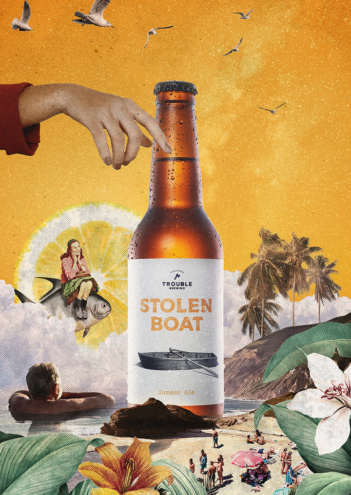 Stolen Boat Summer Ale - Trouble Brewing Store