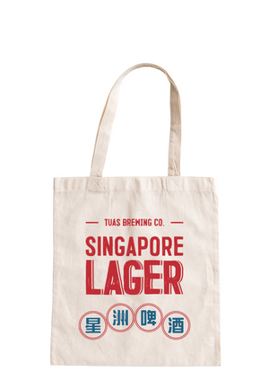 Singapore Lager Tote Bag - Trouble Brewing Store