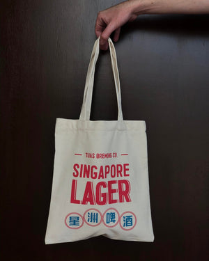 Singapore Lager Tote Bag - Trouble Brewing Store